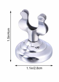 Excefore Place Card Holder 6Pcs Paper Menu Stand Table Number Holder Table Memo Holder Clip Photo Holder for Wedding Party Decorations Food labels for Party Buffet Stainless Steel (Silver)  - Image 4