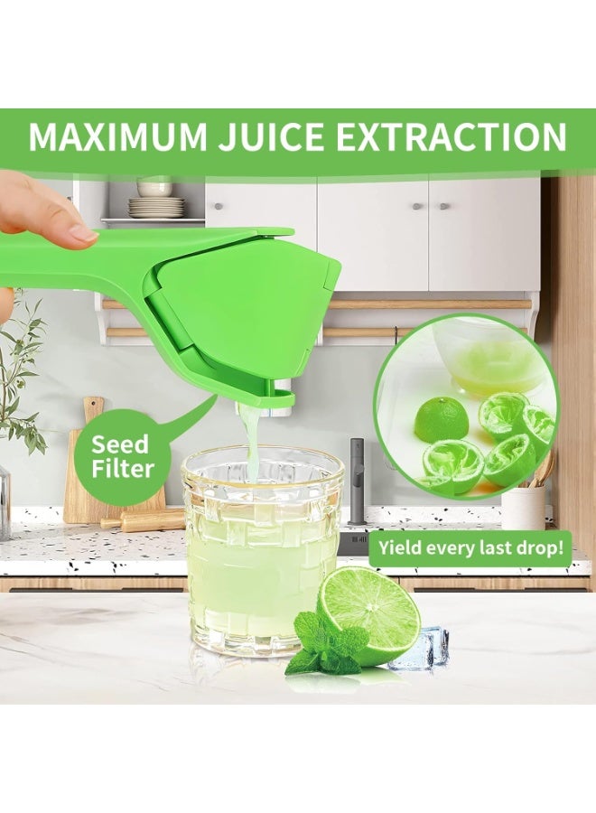 BAZARU Foldable Manual Lemon Juicer – Handheld Citrus Squeezer with Built-In Filter, Space-Saving Design for Maximum Juice Extraction & Easy Cleaning - Image 4