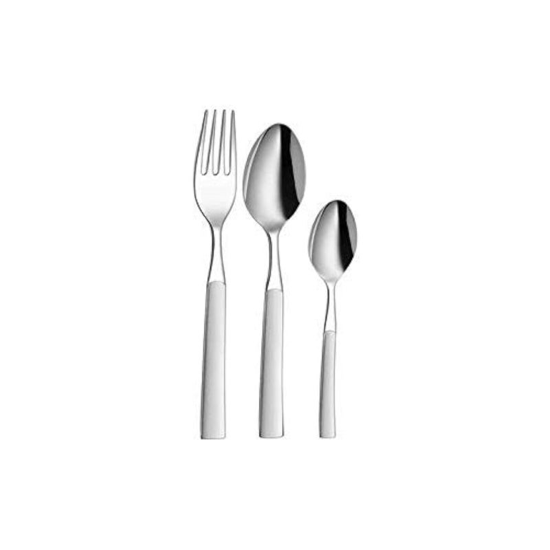 Shri & Sam Shri & Sam Jewel Stainless Steel Cutlery Set, Silver, Pack of 18  - Image 1