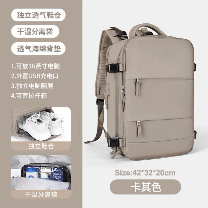 Multifunctional Waterproof Travel Backpack – Large Capacity 36-55L for Men and Women - Image 3