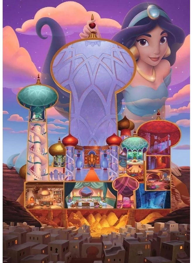 Ravensburger Disney Castle Collection Jasmine Jigsaw Puzzle (1000 Pieces) - Image 2