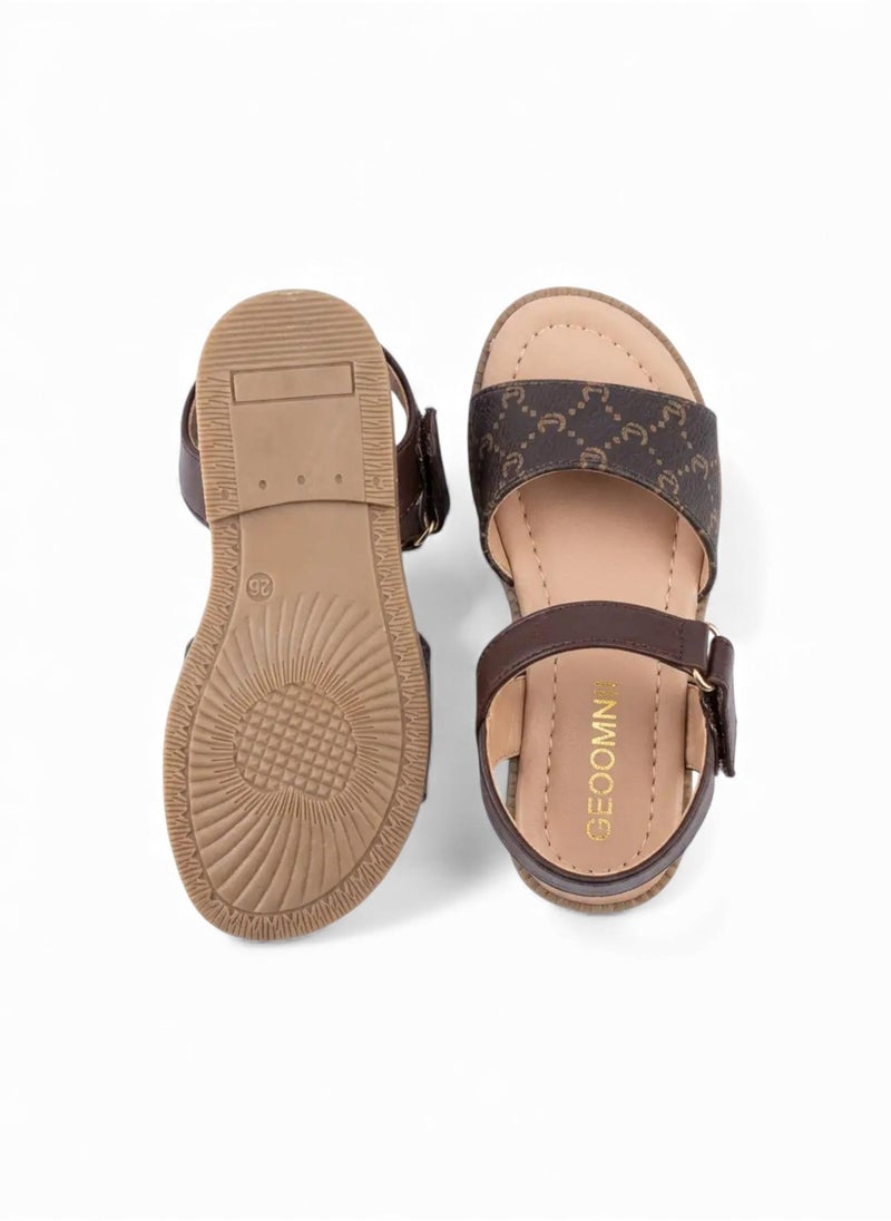 Geoomnii Infant Girls’ Sandals with Backstrap – Soft, Comfortable & Secure Fit - Image 5