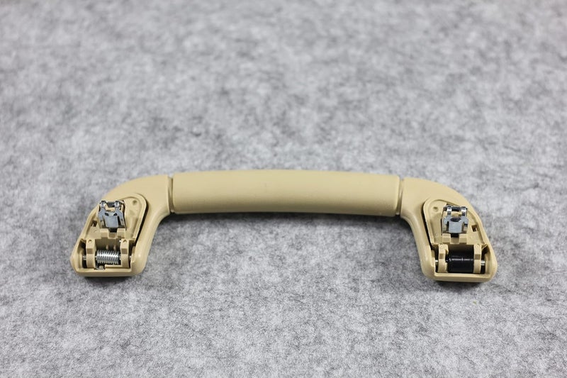 Krobelus Auto Roof Pull Handle Grab Rail Grey with Hook for Toyota Camry 06-11 Avalon 05-12 OEM:74610-30240 (Front Front L=R Handrail Without Hook (Flaxen) 1Pcs) - Image 2