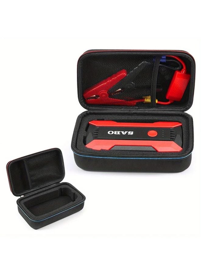 Red 20000mAh Rapid 2000A Digital Multimeter Jump Starter with Durable EVA Travel Case - Image 4