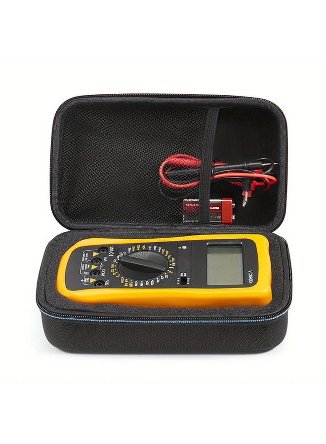 Red 20000mAh Rapid 2000A Digital Multimeter Jump Starter with Durable EVA Travel Case - Image 1