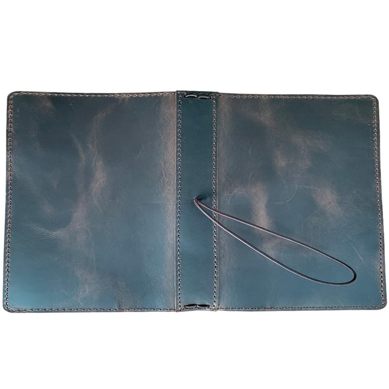 newestor Travelers Notebook Cover with Inner Pockets, Card Slots and Pen Holder, B6 Size, Dark Brown - Image 3