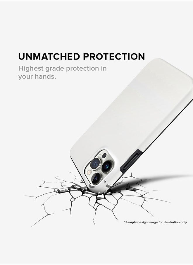 Stylizedd - Tough Pro Series Case for Apple iPhone 14 Pro, Dual Layer hybrid PC and TPU Customized Mobile Cover Shield with inner TPU protection Matte Finish - Ocean Prism - Image 1