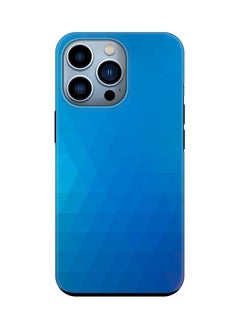 Tough Pro Series Case for Apple iPhone 14 Pro, Dual Layer hybrid PC and TPU Customized Mobile Cover Shield with inner TPU protection Matte Finish - Ocean Prism