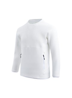 Unisex Autumn Round Neck Sweatshirt Loose Casual Sportswear White - pzsku/Z0B125A3C8E43940DB654Z/45/_/1731523565/87047b05-3900-489a-b532-e76c3ea55f88