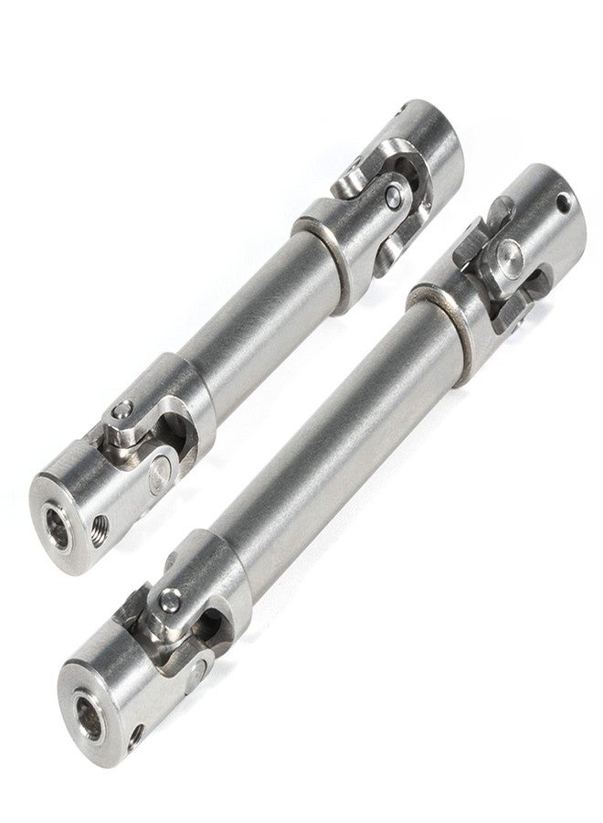 AMK 2pcs Universal Joint Driveshaft for 1/18 RC Rock Crawler Axial UTB18 Capra Unlimited Trail Buggy RC Steel Heavy Duty Drive Shaft - Image 1