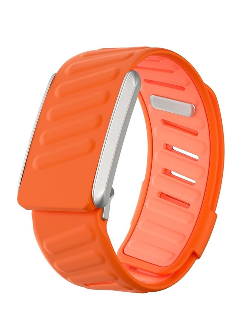 Generic - Comfort Durable Silicone Wristband Compatible with WHOOP 4.0 Band, Soft Silicone Sports Loop Strap for Men & Women, with U Shapped Connector - Image 1