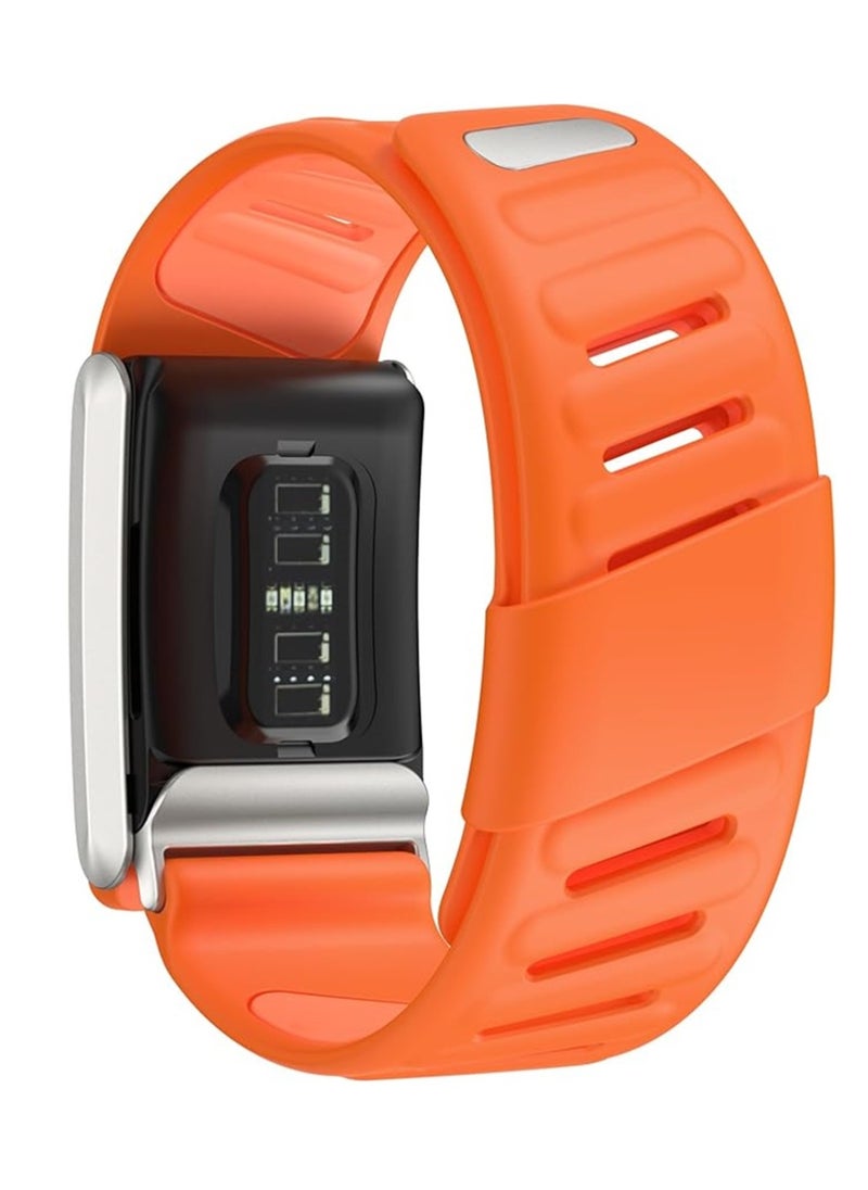 Generic - Comfort Durable Silicone Wristband Compatible with WHOOP 4.0 Band, Soft Silicone Sports Loop Strap for Men & Women, with U Shapped Connector - Image 1