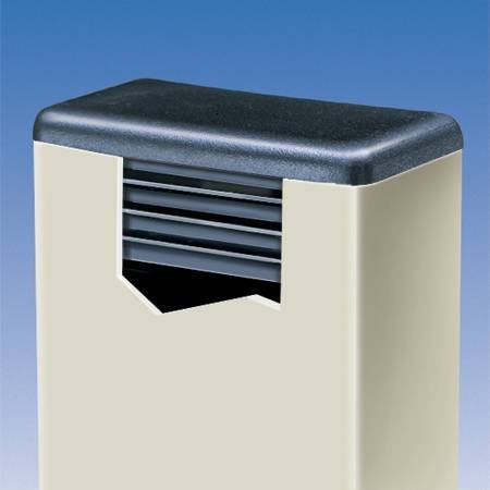 Caplugs (Pack of 4) Genuine CAPLUGS USA Snap In Rectangular 3 x 2" | 10-14 Ga Steel Pipes/Rods | 2x3 Inches (2.73"-2.83" L - 1.74"-1.83" W ID) Fence Post Finishing Inserts | Fitness Equipment End Plugs. - Image 2