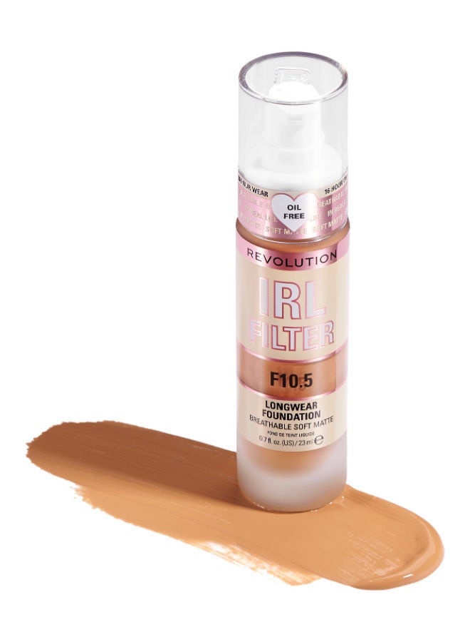 REVOLUTION Revolution IRL Filter Longwear Foundation F10.5  - Image 4