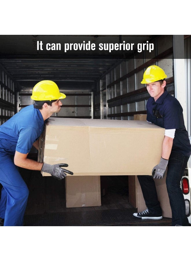 DS Safety NP1001 Safety Work Gloves Comfort Stretch Fit Power Grip Smart Touch Durable Foam Coated  - Image 5