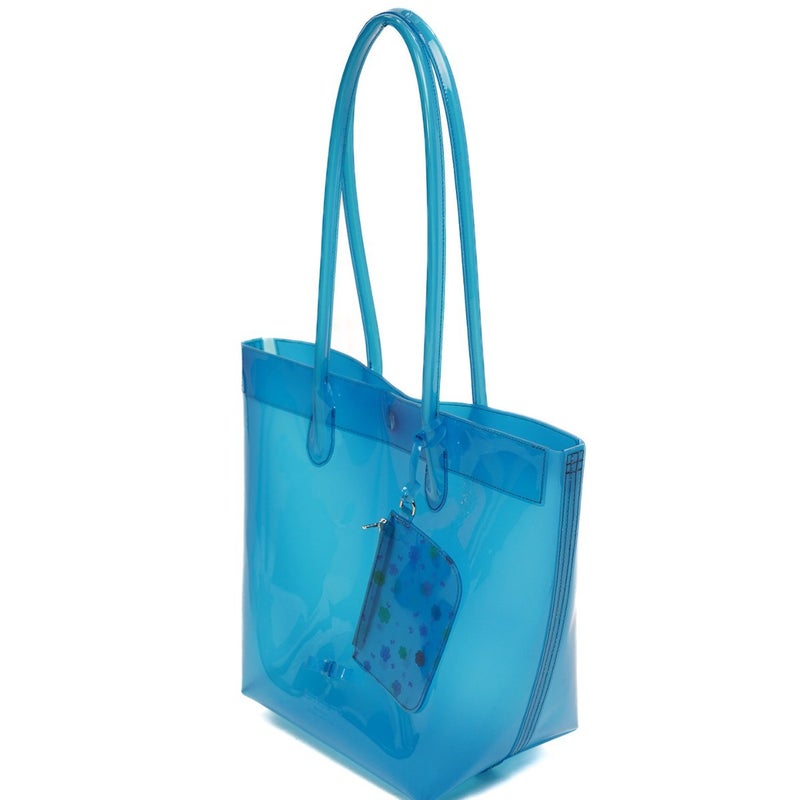 2026 New Frosted Jelly Tote Bag for Women, Shoulder Bag, TPU, Beach Commute - Image 2