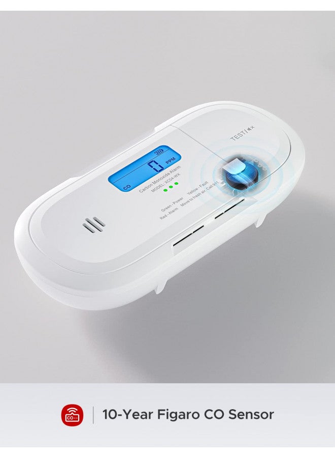 X-Sense Smart Carbon Monoxide Detector, Wi-Fi CO Detector, Real-Time Push Notifications via X-Sense Home Security App, Replaceable Battery,XC04-WX  - Image 4