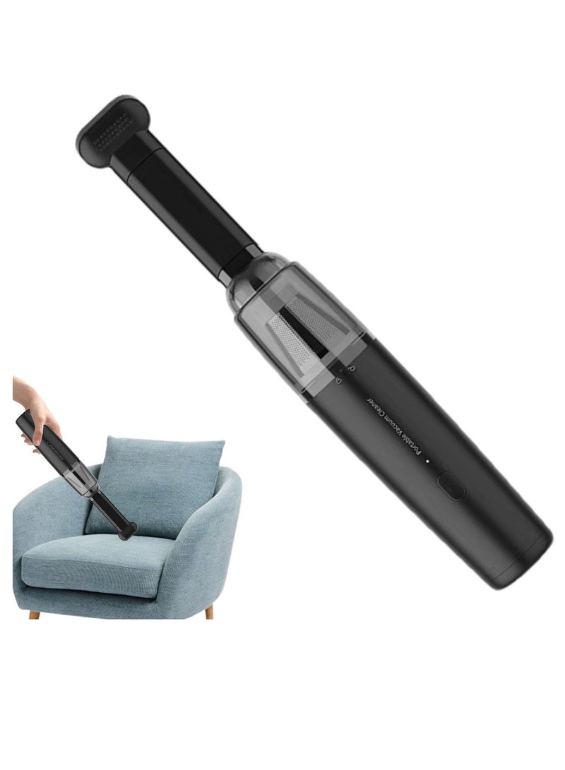 ARNOTEC Portable Car Vacuum Cleaner Air Duster Compact, Low Noise, Type-C Fast Charge Handheld Vacuum for Keyboard, Travel, Boats, Pet  - Image 2