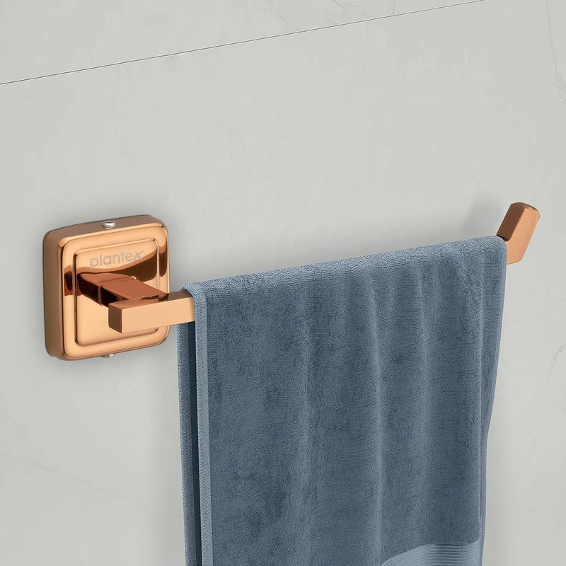 Plantex 304 Grade Stainless Steel Towel Ring for Wash Basin/Napkin Hanger for Bathroom/Towel Hanger/Towel Holder/Bathroom Accessories - Decan (Rose Gold) - Image 1