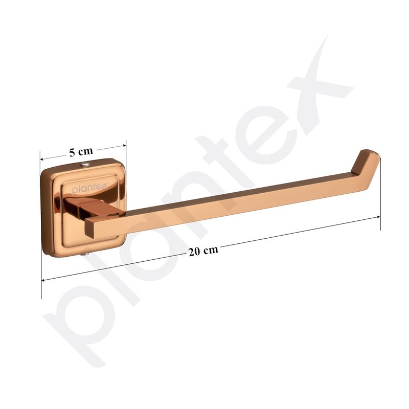 Plantex 304 Grade Stainless Steel Towel Ring for Wash Basin/Napkin Hanger for Bathroom/Towel Hanger/Towel Holder/Bathroom Accessories - Decan (Rose Gold) - Image 3