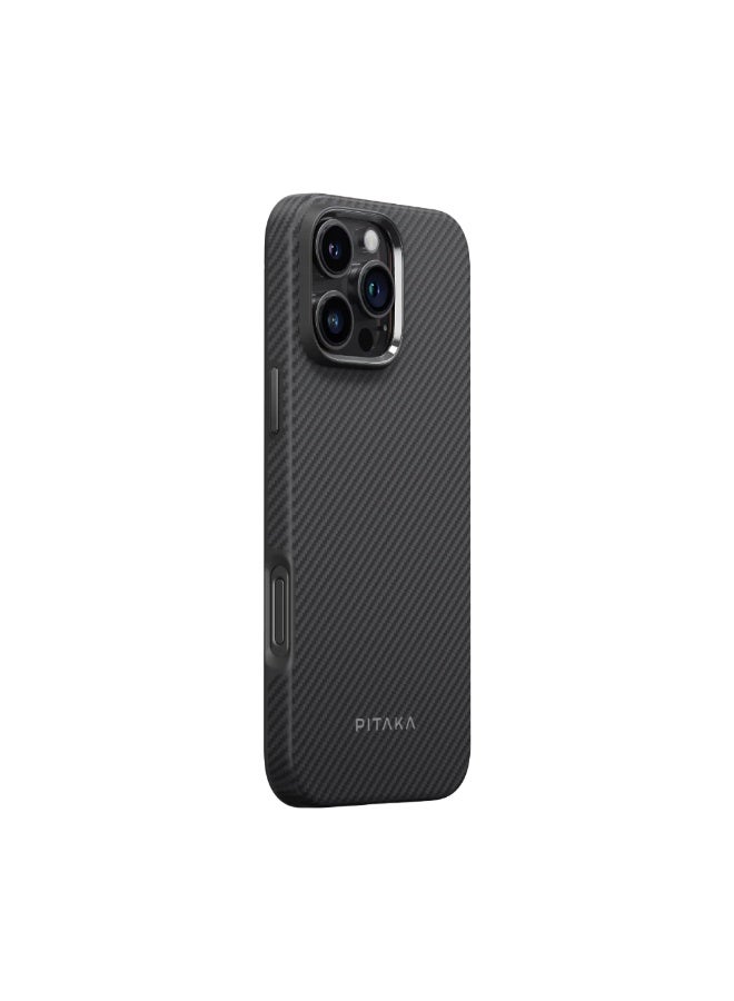 PITAKA iPhone 16 Pro Max Aramid UltraGuard Case 600D Black/Grey