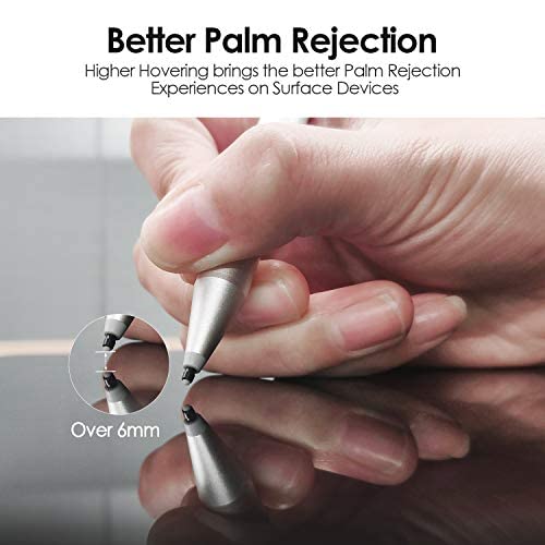 Uogic Pen for Microsoft Surface, 90-Day Battery Life, Smooth Writing, Palm Rejection, 1024 Levels Pressure, Flex & Soft HB Nib, for Surface (Pro, Studio, Book, Laptop, Go) - Image 4