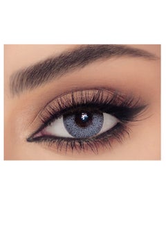 Celena Colored Contact Lenses - Frozen Grey - 3 Months Use 