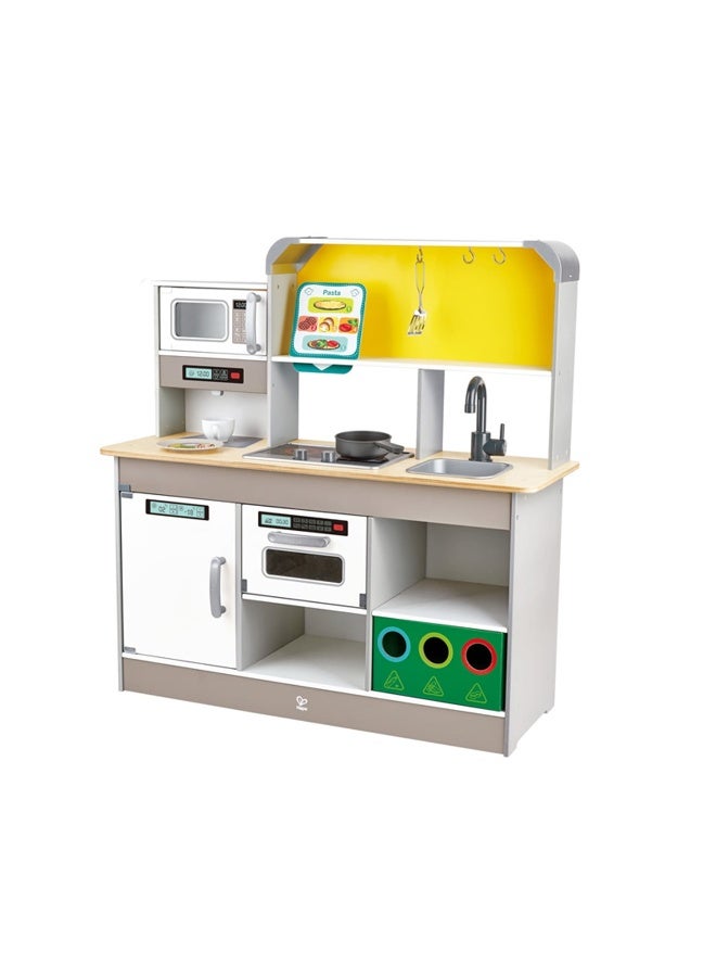 Hape طقم مطبخ هابي ديلوكس مع قلاية هوائية (10 قطع) - Image 1