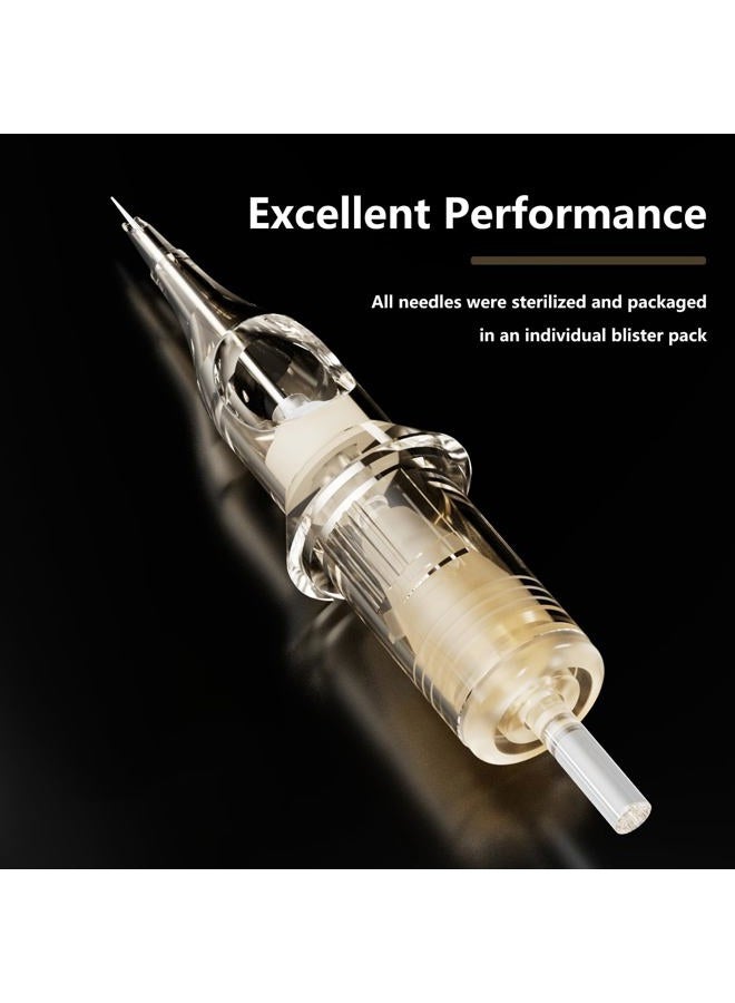 BIGWASP (3rd Gen) 50pcs Assorted Disposable Cartridge Tattoo Needles Round Shader Mixed 3RS 5RS 7RS 9RS 11RS (#12 Standard RS) - Image 5