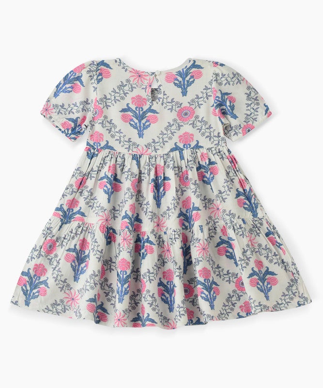 JELLIENE GIRLS MAKE YOUR LITTLE ONE LOOK EXTRA ADORABLE WITH THIS CHARMING INFANT FLORAL DRESS. - Image 2