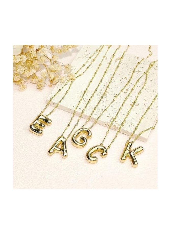 Fayrouz Jewellery 18K Yellow Gold Plated Stainless Steel Necklace New Shiny Balloon  - Image 2