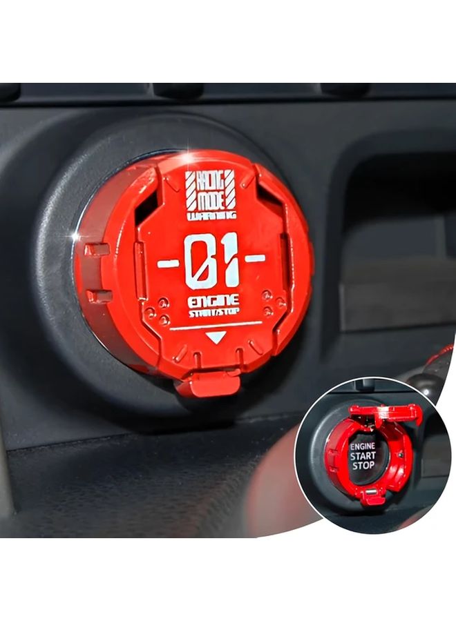 Black Heavy Duty Ignition Protector with Locking Mechanism for Cars - Image 2