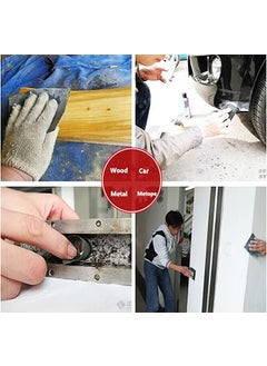 Malfah Enterprises Malfah Water Sanding Paper P 60 Wet or Dry Sand Paper Abrasive Paper Sheets Sanding Automotive Woodworking Furniture Metal Finishing Hand Sand Block Sander 10 Pcs  - Image 5
