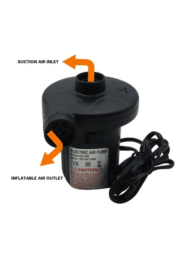 Loquat Portable Electric Multifunctional Air Pump 12x10x11.5 Black 10.5x9x9cm - Image 4