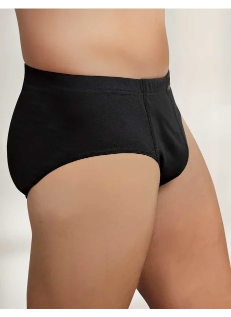 توتكو Passion 6 Pack 0109 Black Men's Slip Briefs Kom
