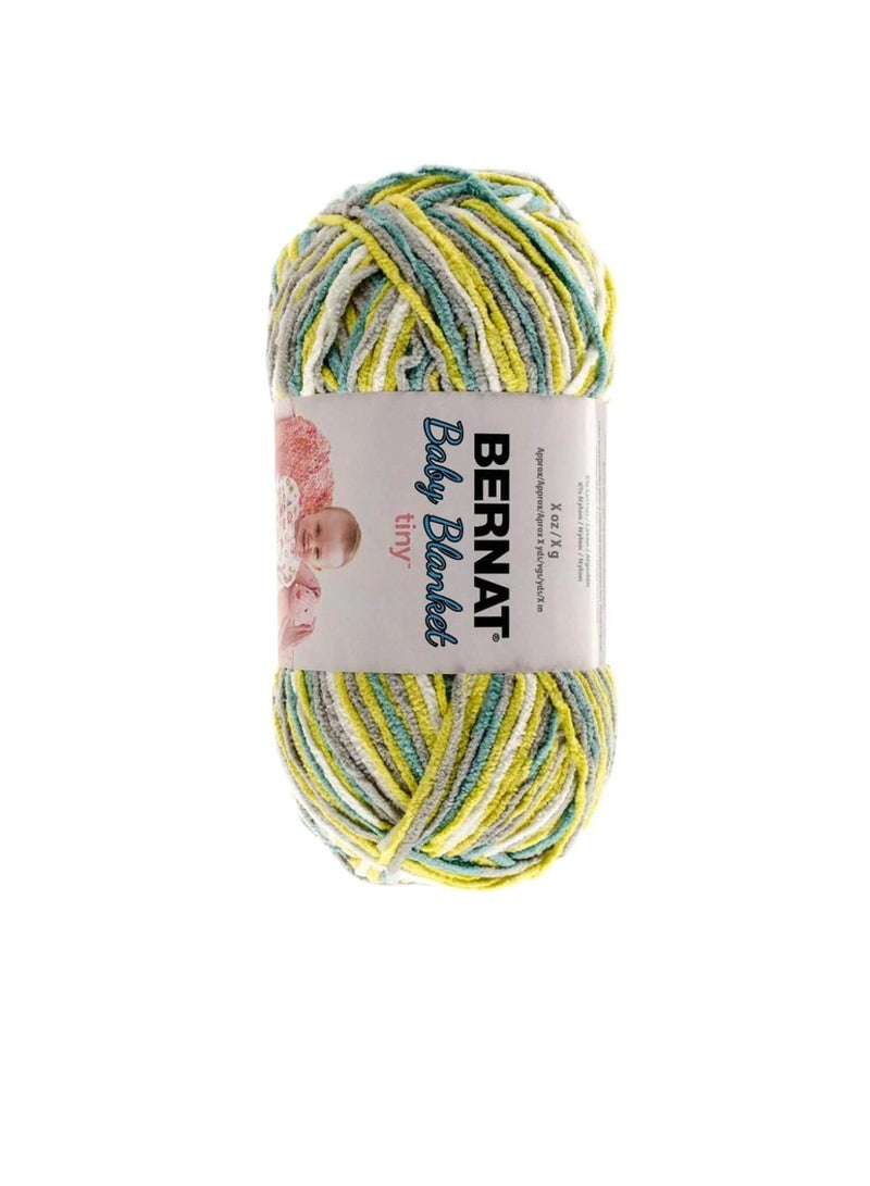 Bernat Baby Blanket Tiny Yarn Leap Frog - Image 3