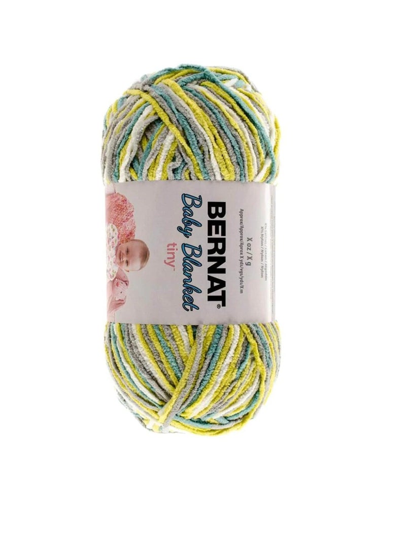 Bernat Baby Blanket Tiny Yarn Leap Frog - Image 2
