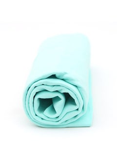 Large High-Quality Synthetic Chamois Towel Apple Green