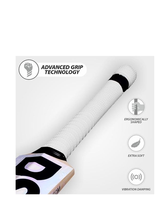 DSC Condor Scud Kashmir Willow Cricket Bat for Leather Ball | Size-5 | Light Weight | Ready to Play| Free Cover - Image 5
