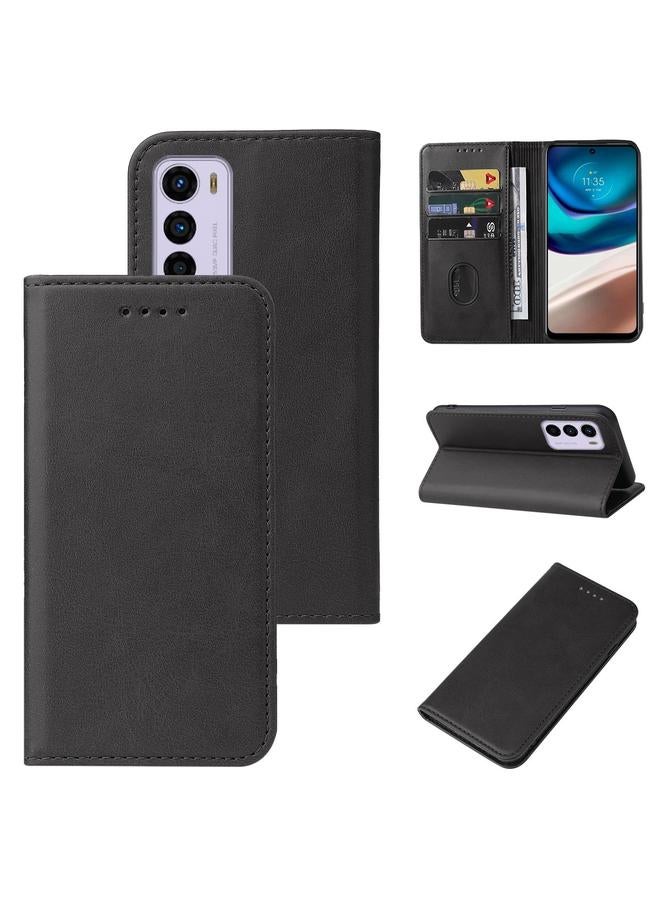 S-TOP Case For Motorola Moto G42 Magnetic Closure Leather Phone Case - Image 1