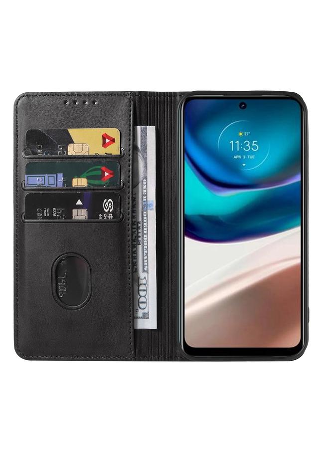 S-TOP Case For Motorola Moto G42 Magnetic Closure Leather Phone Case - Image 3