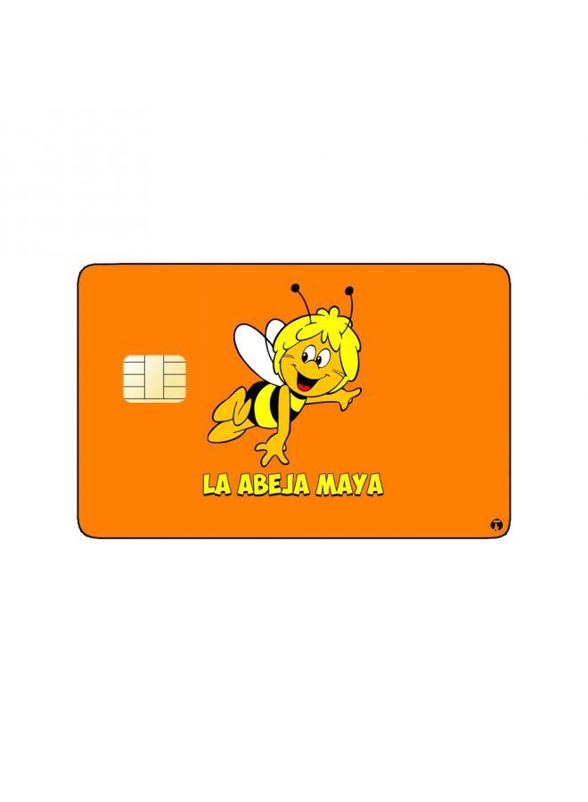 RKN PRINTED BANK CARD STICKER Maya And Willy Anime - Image 1