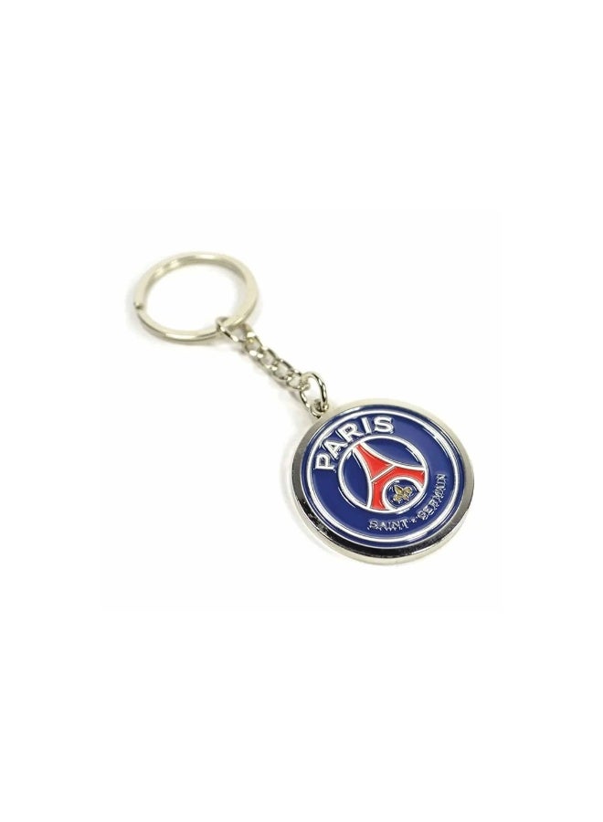 PSG Paris Saint-Germain Crest Keyring - Image 2