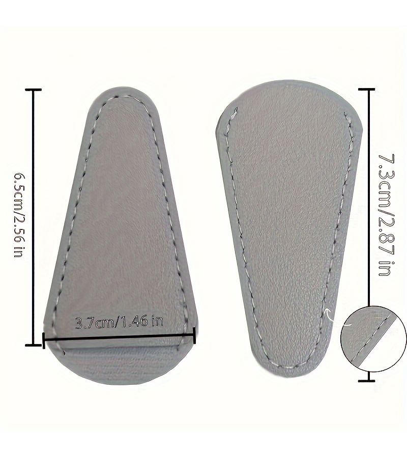 2 Pcs Green Scissors Protective Case Storage Cover For Beard Trimming Eyebrow Trimming Dead Skin Tweezers - Image 5