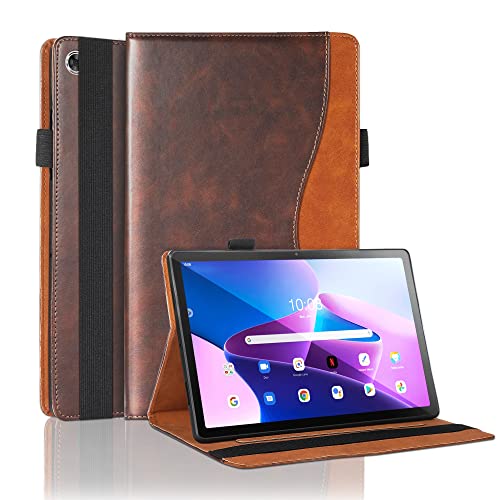 TIPOYOROO Case for Lenovo Tab M10 Plus (2020 2nd Gen) TB-X606F / TB-X606X 10.3" Multi-Angle Cover Built in Pocket PU Leather Stand Case with Multi-Angle Stand Card Holder for Lenovo M10 Plus 10.3 inch - Image 1