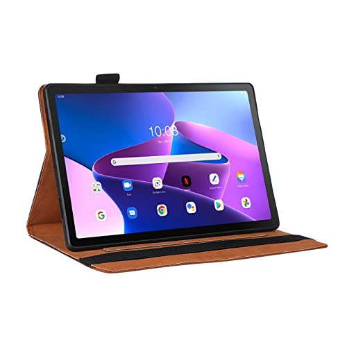 TIPOYOROO Case for Lenovo Tab M10 Plus (2020 2nd Gen) TB-X606F / TB-X606X 10.3" Multi-Angle Cover Built in Pocket PU Leather Stand Case with Multi-Angle Stand Card Holder for Lenovo M10 Plus 10.3 inch - Image 4