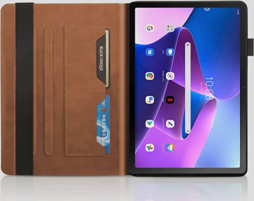 TIPOYOROO Case for Lenovo Tab M10 Plus (2020 2nd Gen) TB-X606F / TB-X606X 10.3" Multi-Angle Cover Built in Pocket PU Leather Stand Case with Multi-Angle Stand Card Holder for Lenovo M10 Plus 10.3 inch - Image 3