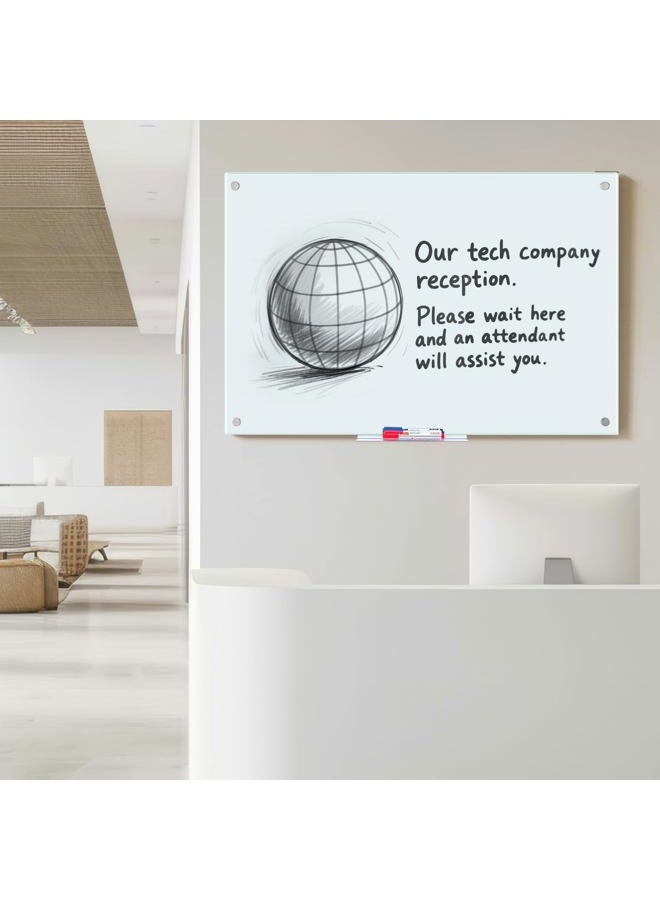 maxtek Magnetic Glass Board - Image 5