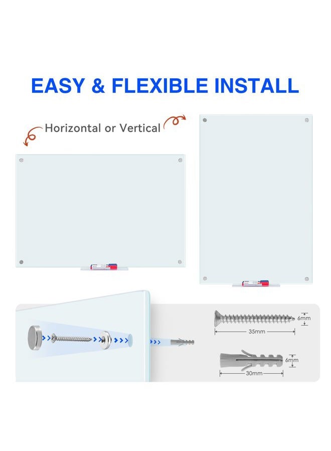 maxtek Magnetic Glass Board - Image 2