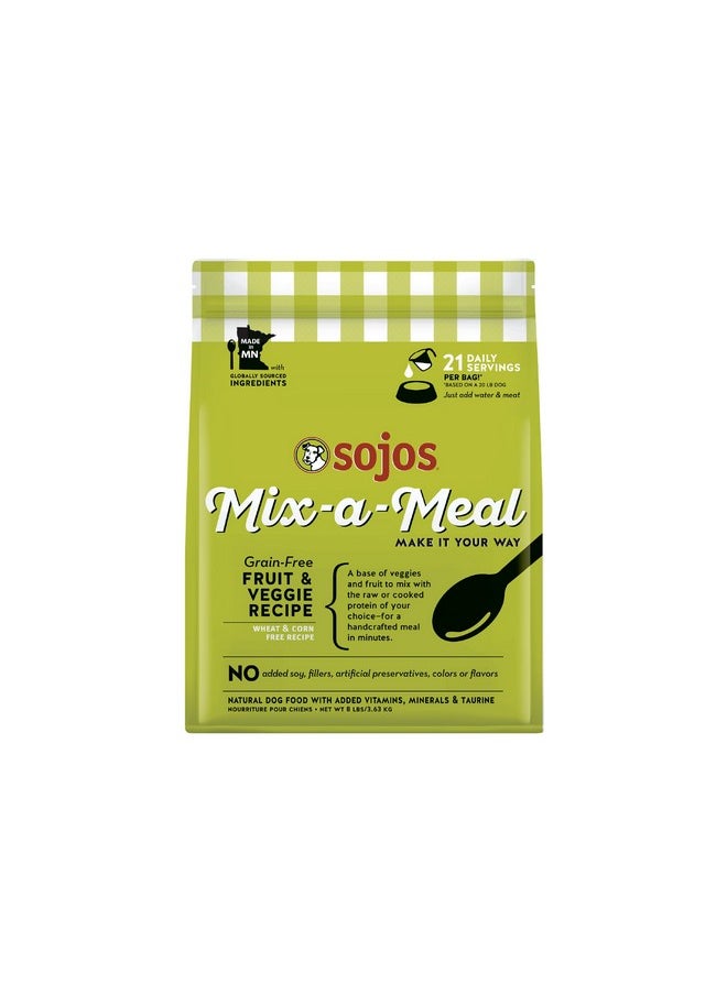 Sojos Sojos Mix-A-Meal Grain-Free Pre-Mix Dehydrated Dog Food, 8 lb  - Image 1